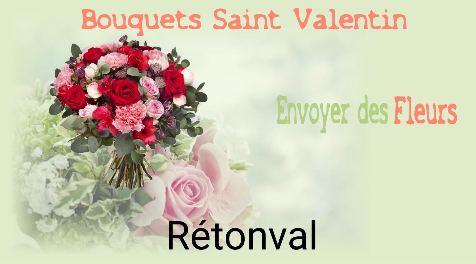 Roses de Saint-Valentin livrées à Rétonval
